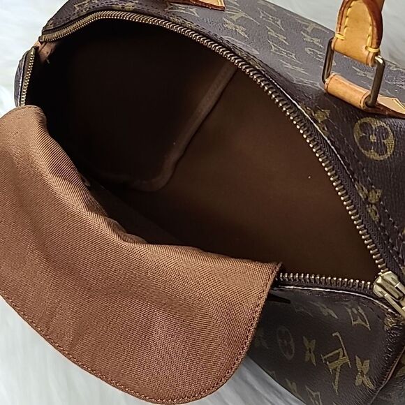 💯 Authentic LOUIS VUITTON Speedy 30 🍀 - Picture 10 of 16